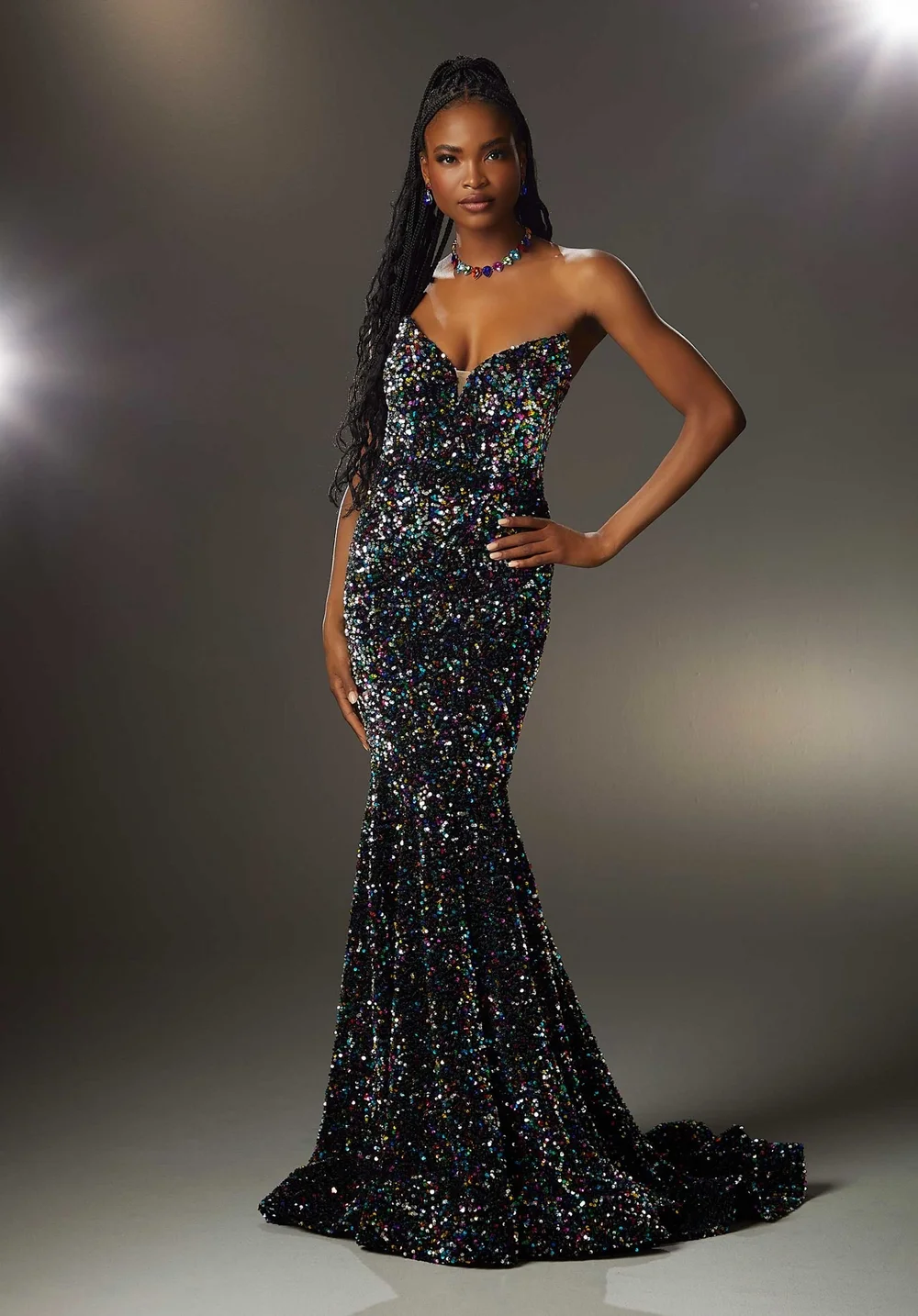 the prom shoppe homecoming dresses Yellow Thin Straps Layered A-Line Homecoming Dress main image 0