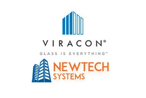 Newtech Logo. K&A did webinar production & lead generation for their architectural glass products