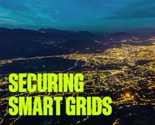 GE white paper on securing smart grids, highlighting strategies and best practices for digital and resilient power networks.