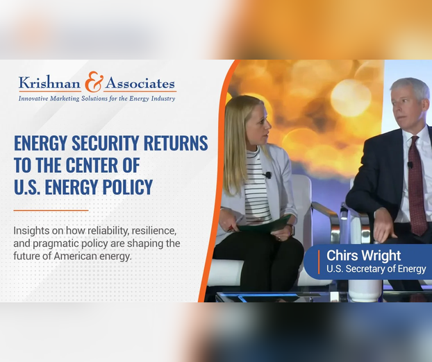 Energy Security Returns to the Center of US Energy Policy