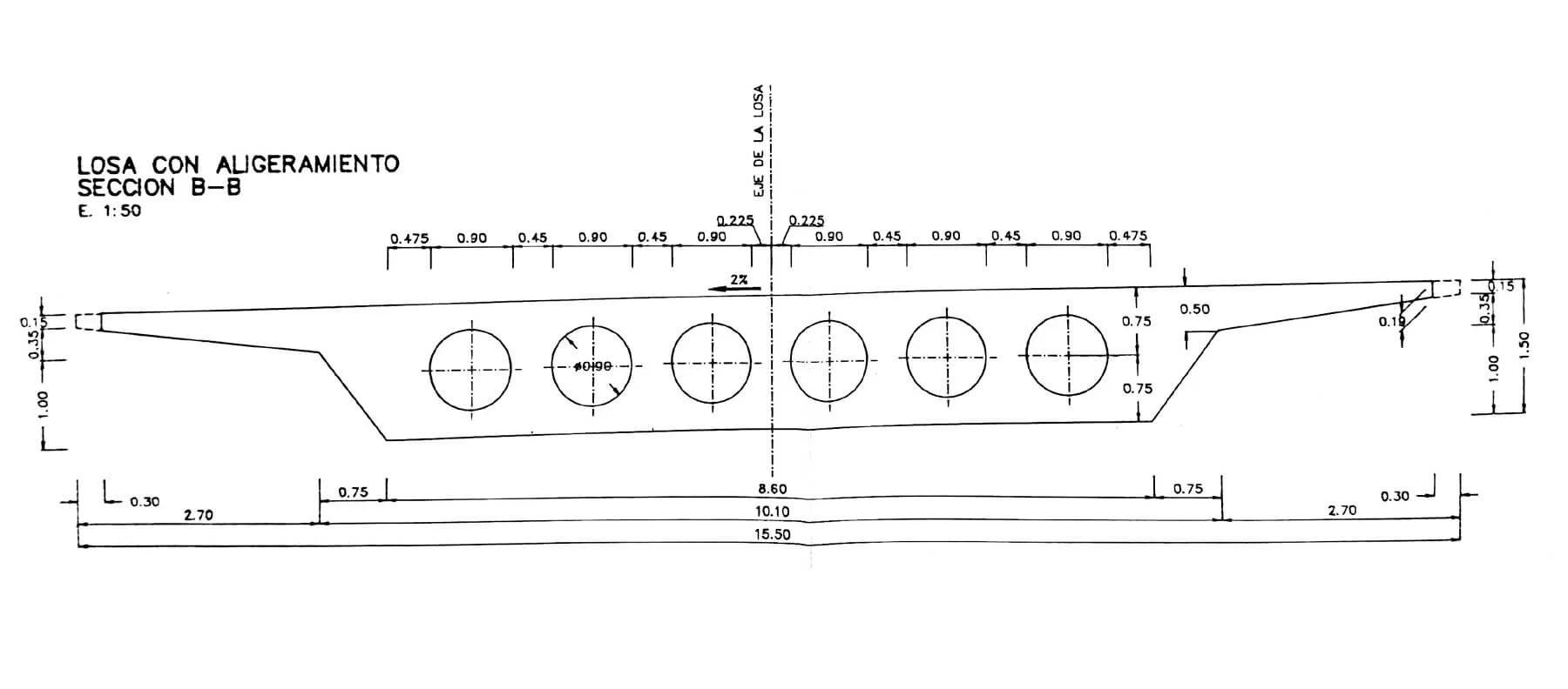 Post-Tensioned Concrete Slab Bridge