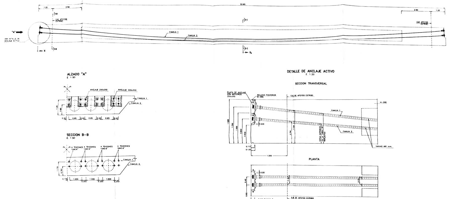 Post-Tensioned Concrete Slab Bridge