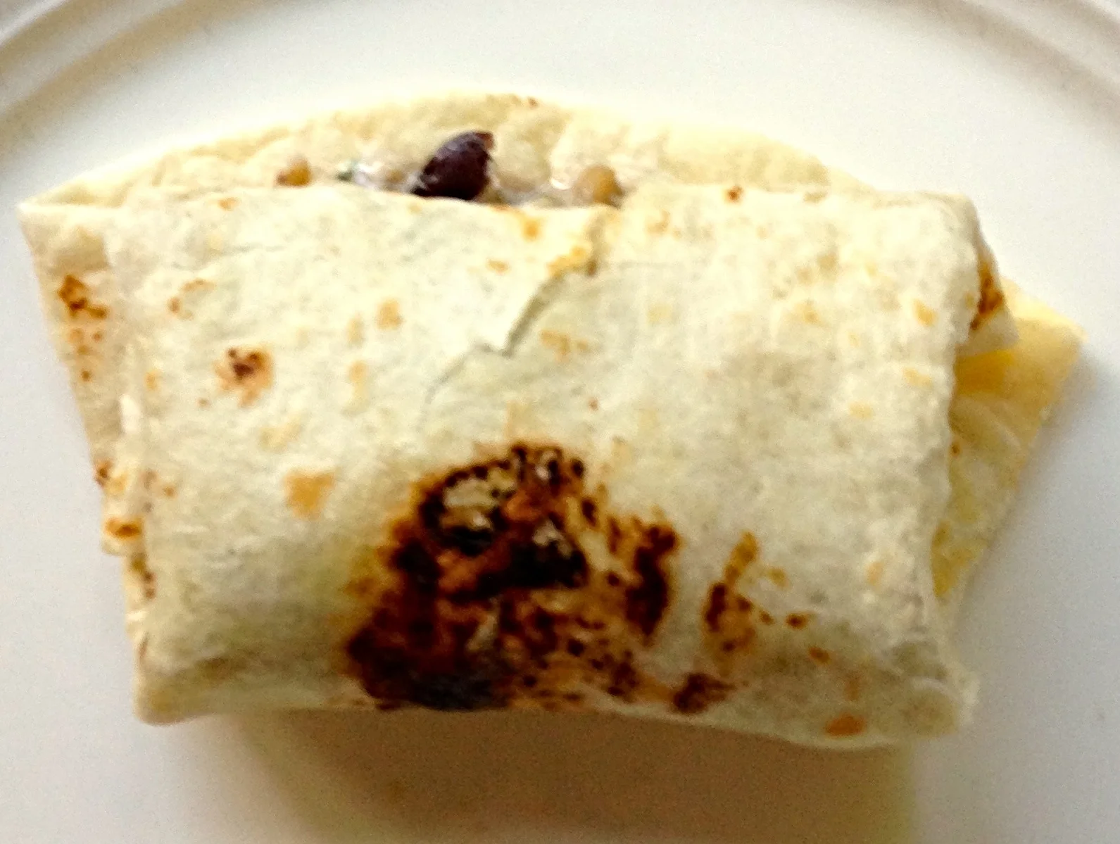 Tofu and kale burritos