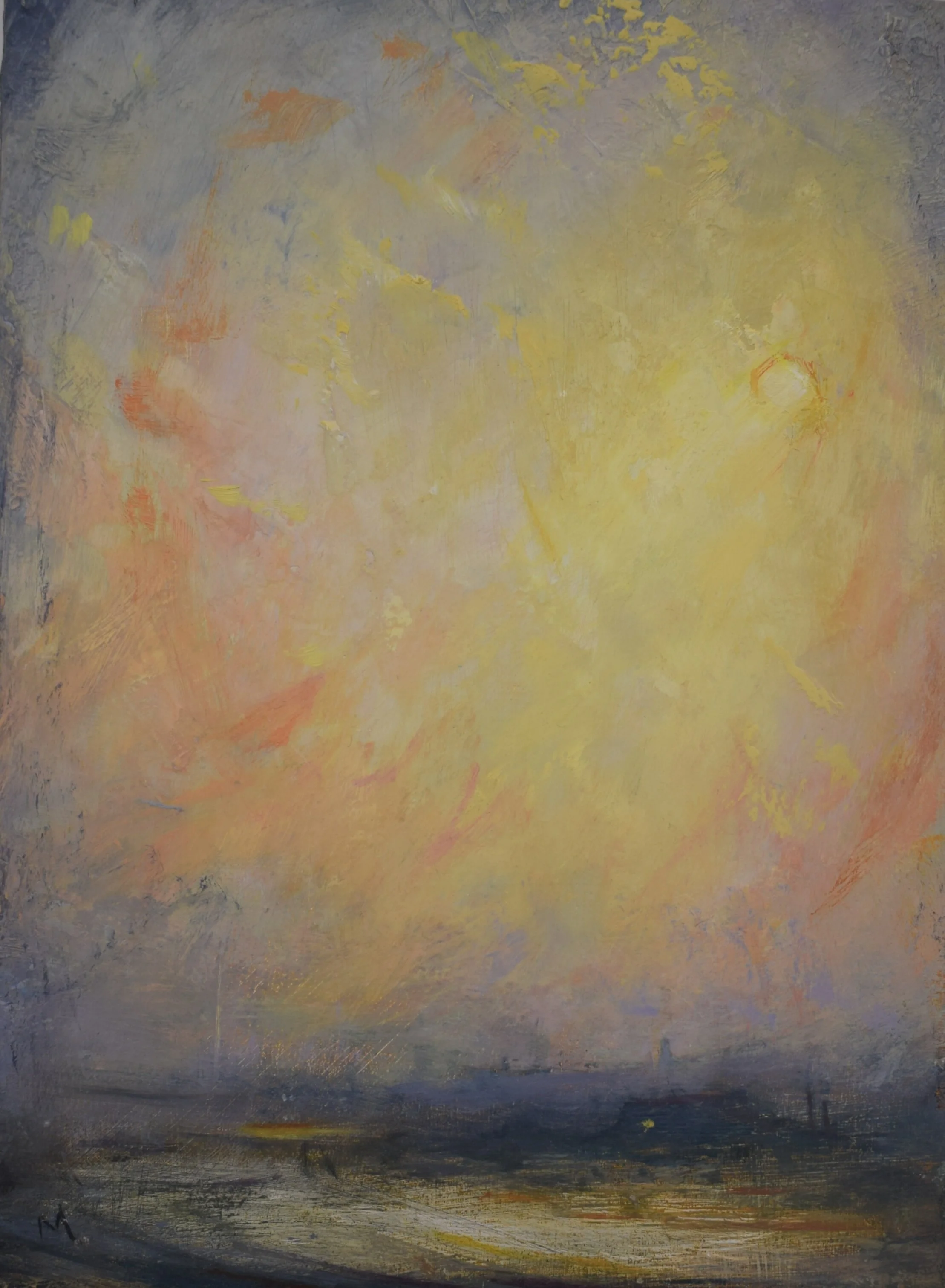 Sunlight over arbroath