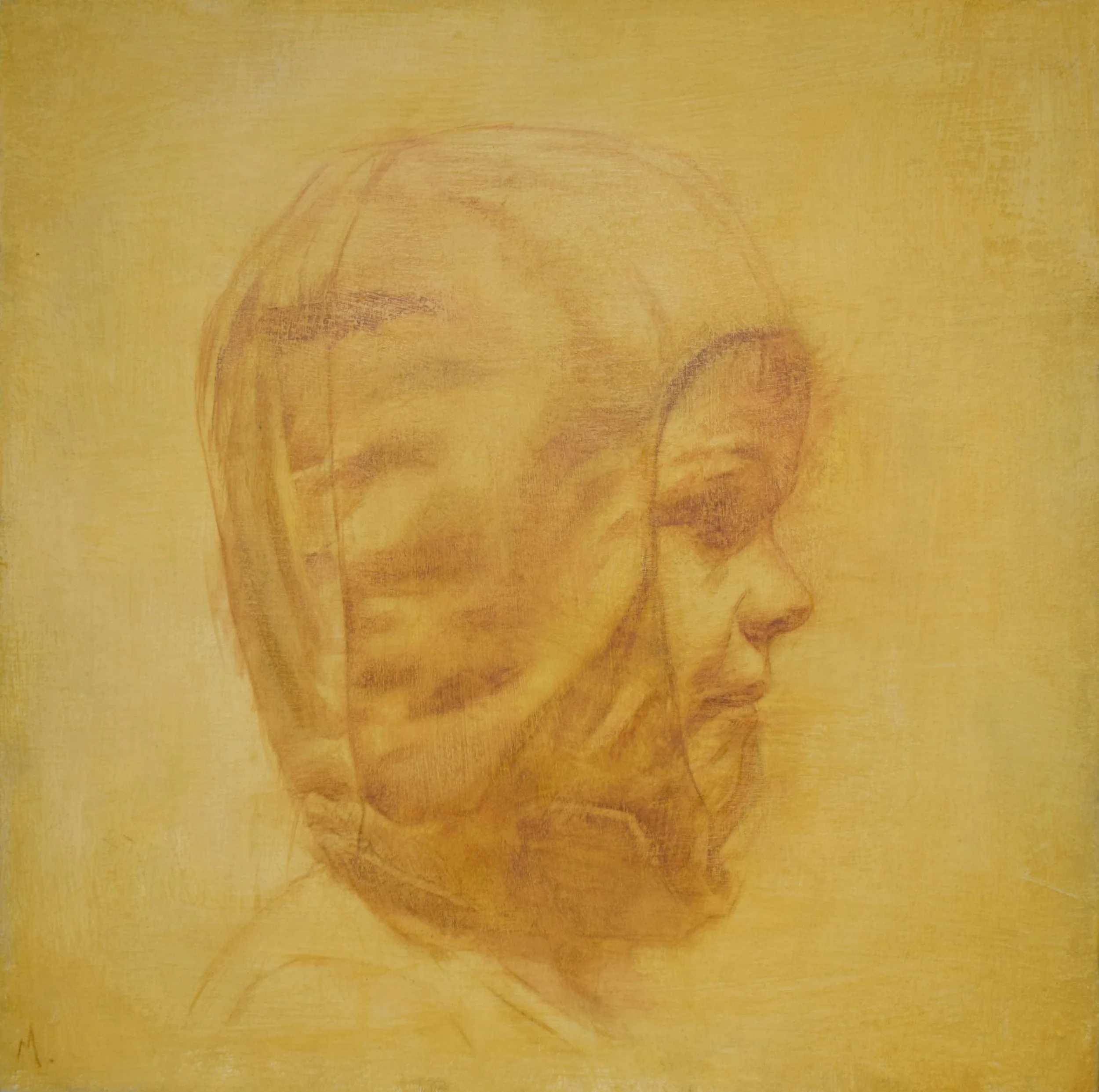 Head study for Aviator, Oil on board 2025.jpg