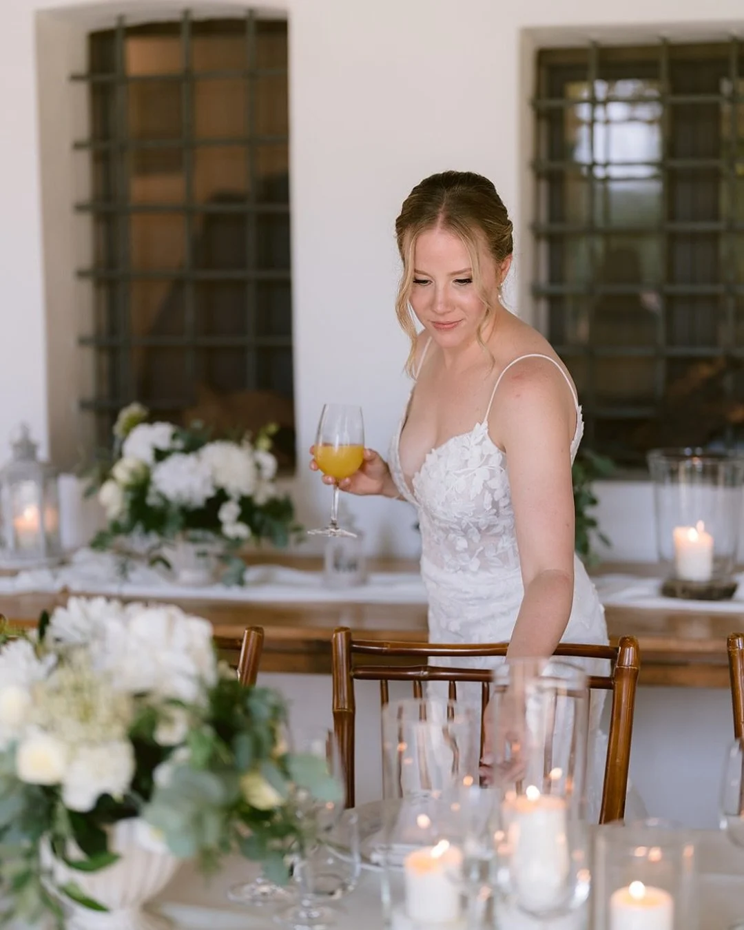 Before the world walks in&hellip;

She stood still, just for a moment.
In front of the table they had imagined together for so long.
Just her, the silence, and the feeling of &ldquo;this is ours.&rdquo;

No rush. No noise.
Just a quiet breath before 