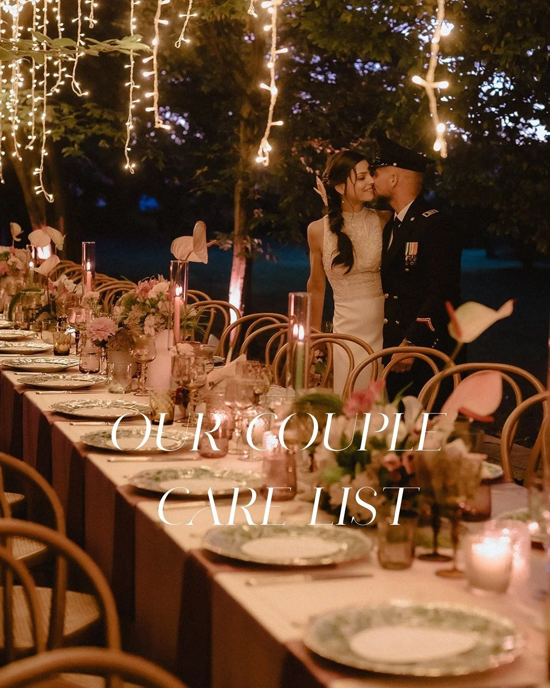 The little things that make a big difference &mdash; our couple care list! &hearts;️
 
These are the small things we do (and never do)
to make sure our couples feel safe, respected and seen.
Because luxury isn&rsquo;t just about how things look &mdas