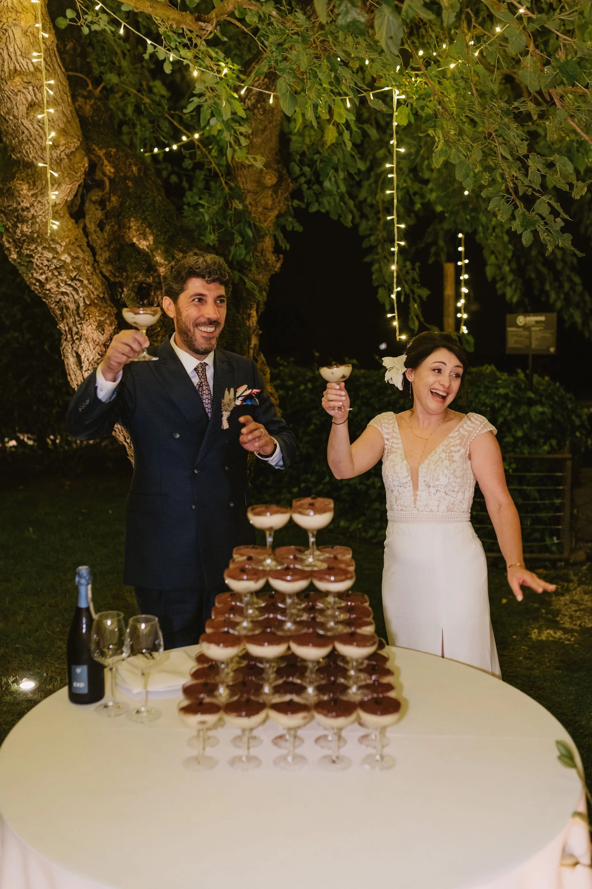 From Sketch to Reality – Maxime &amp; Marie Laure’s Modern Wedding in the Prosecco Hills