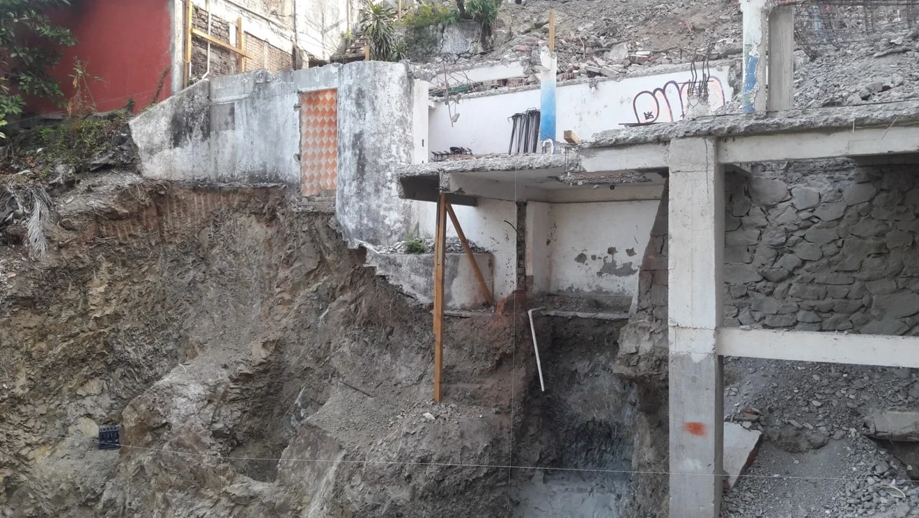 Excavations for Building "A" Footings