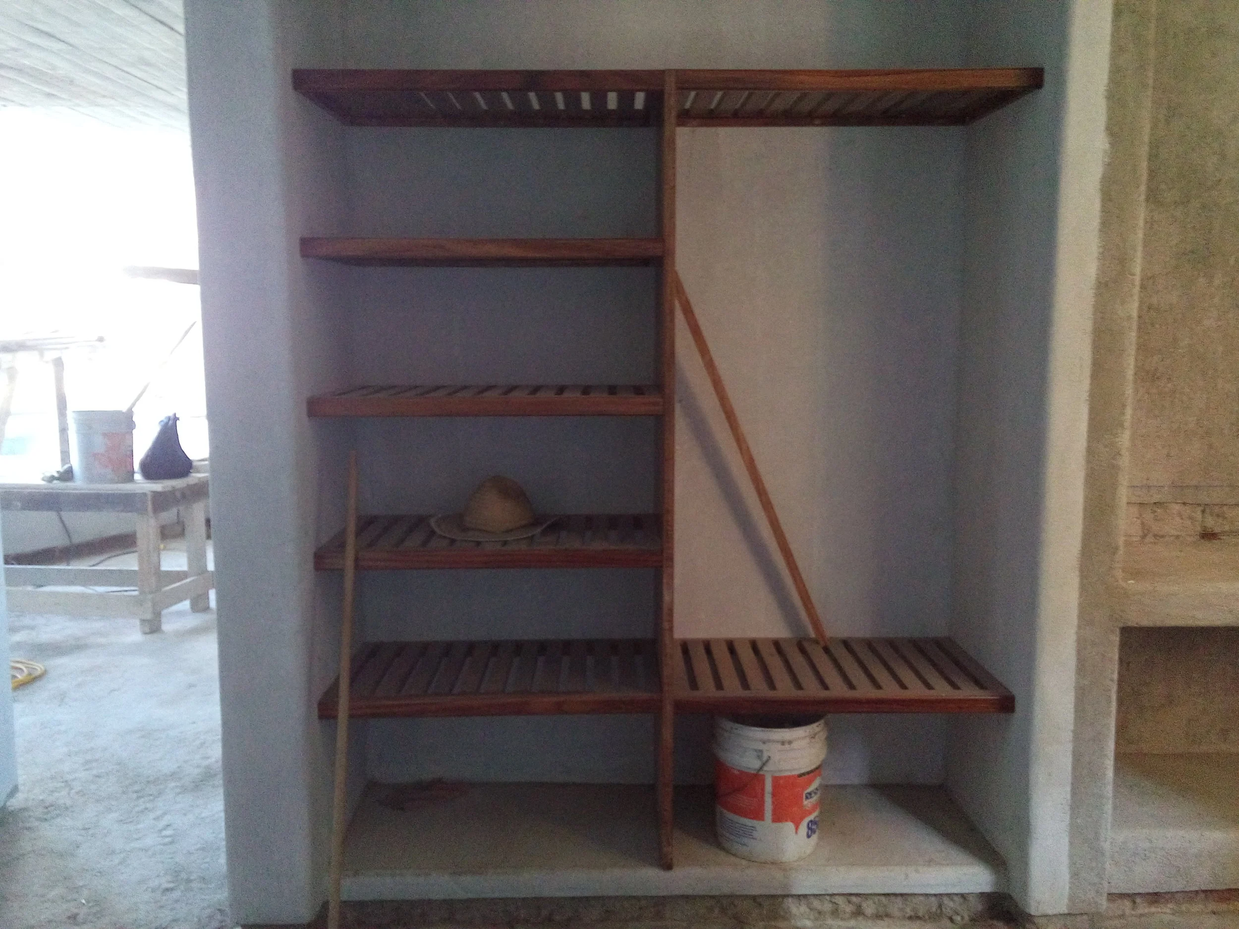 Fabricación de closet en récamara principal