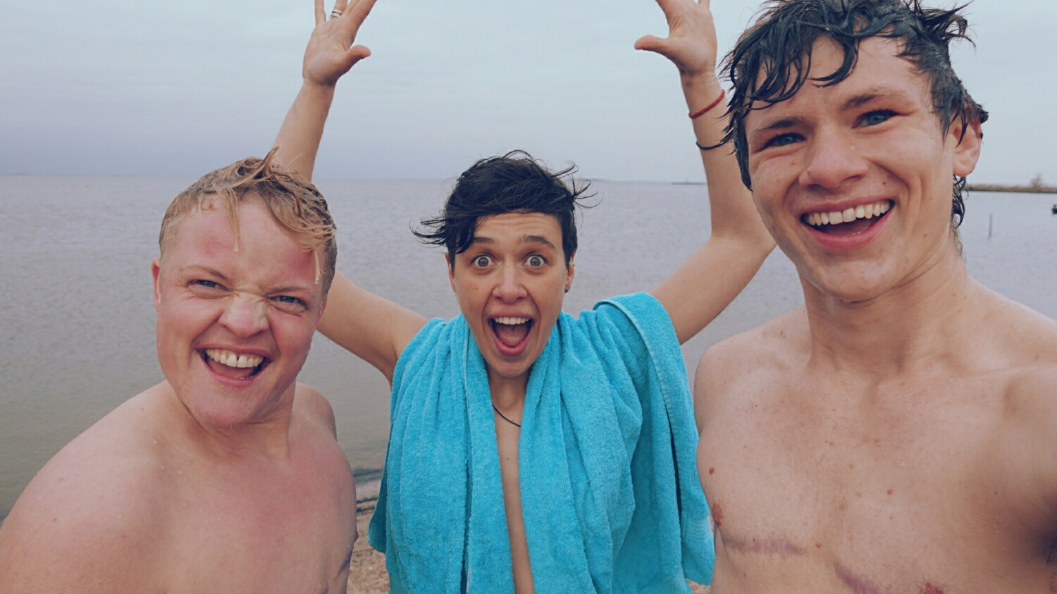 Bart, Jonah en Chris. 