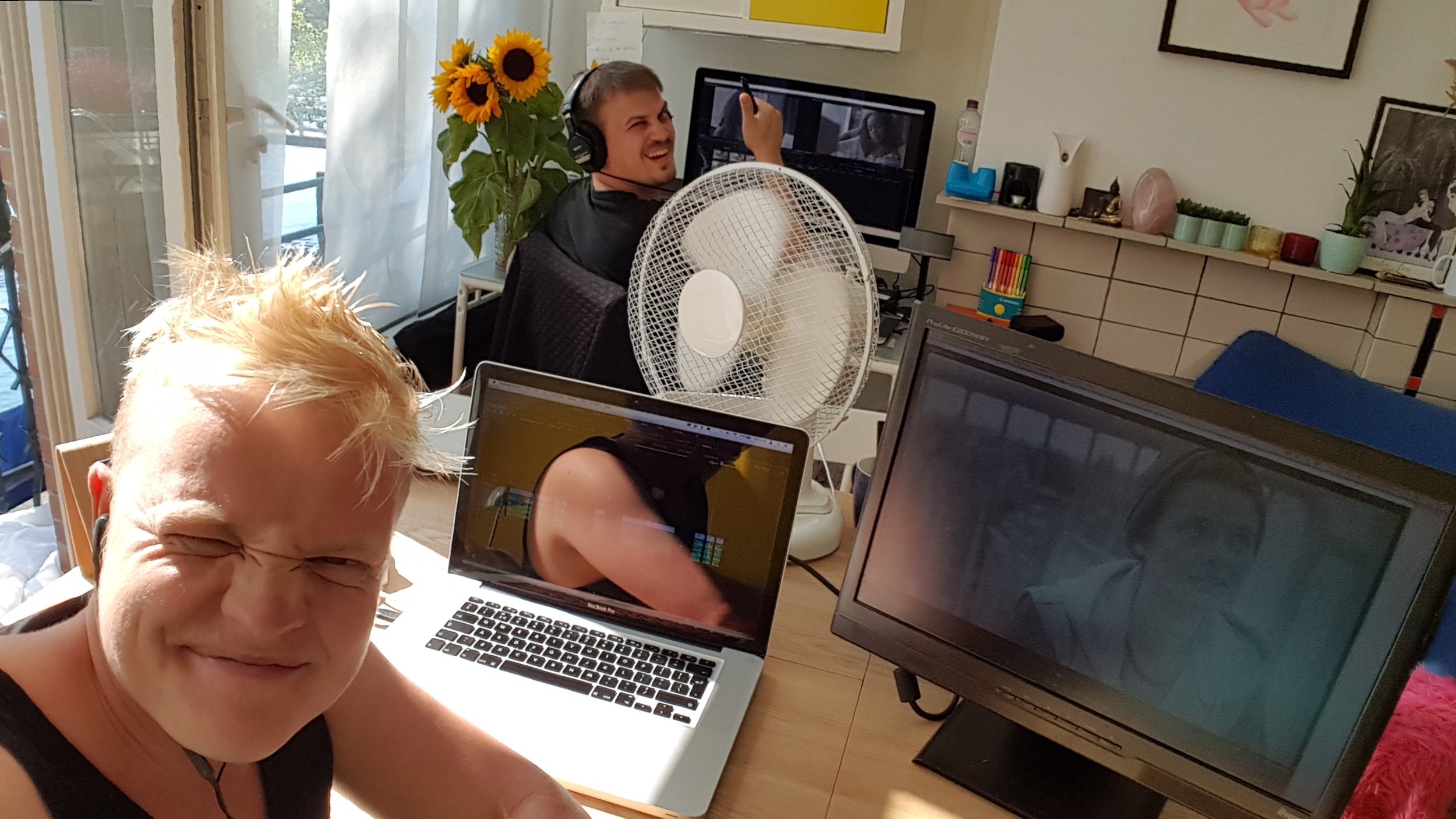 vlnr Bart en Max