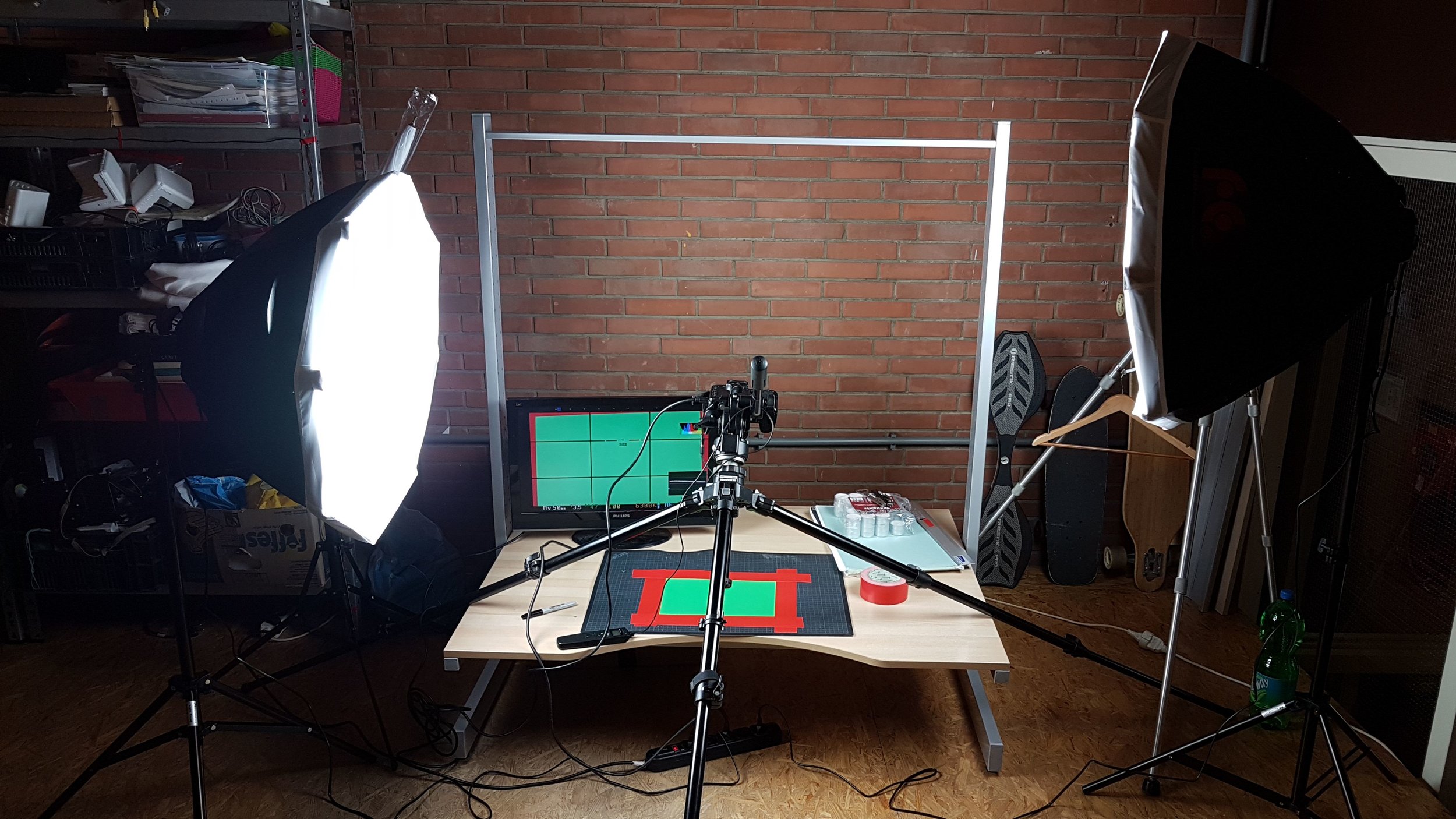 Green Screen met Stop Motion oefeningen...