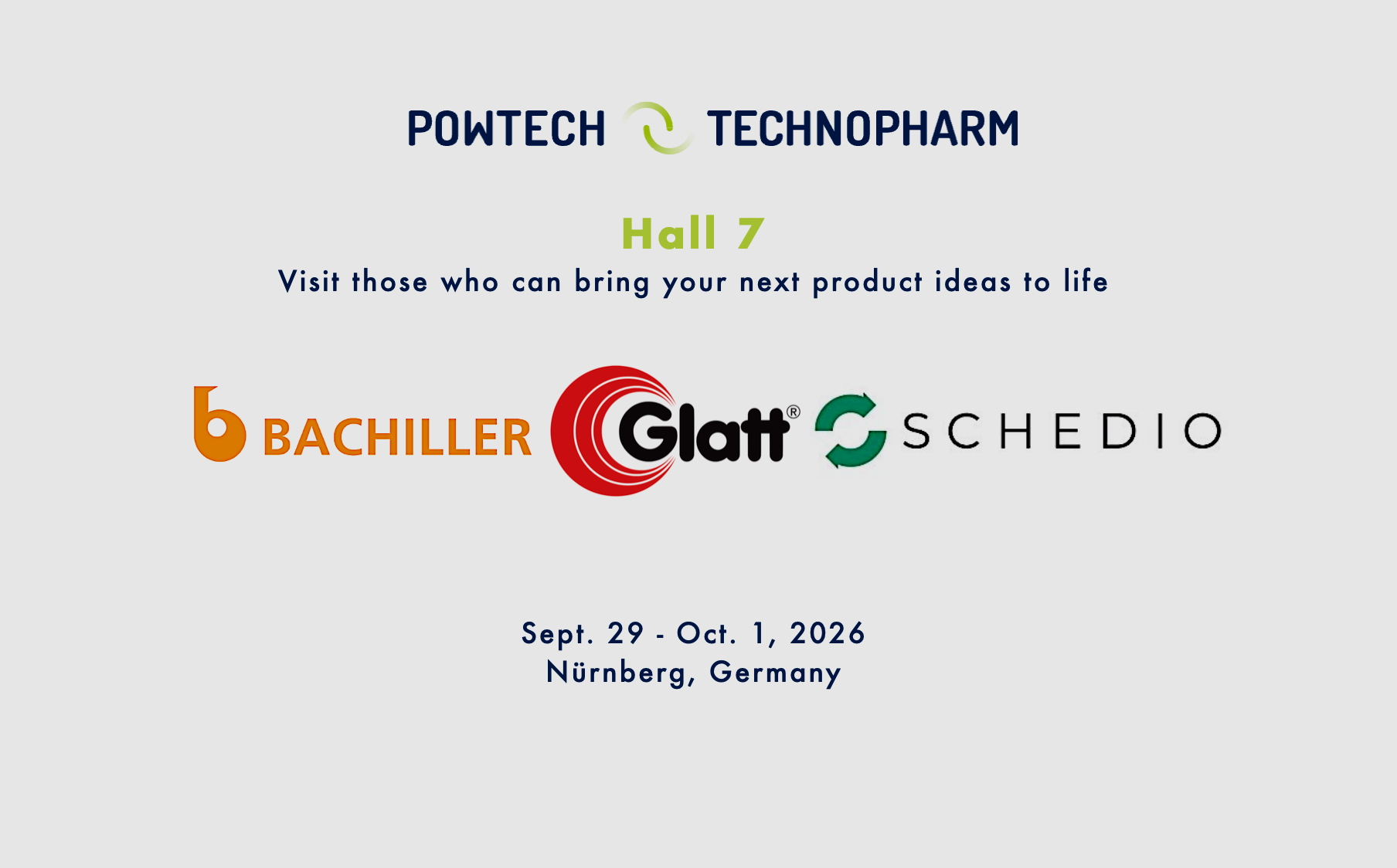 HALL 7   |   POWTECH 2026