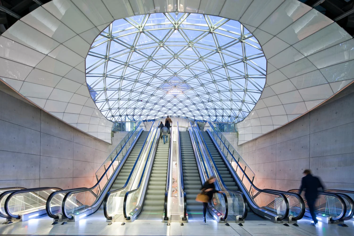 Malmo Citytunneln, Triangeln Station Escalators