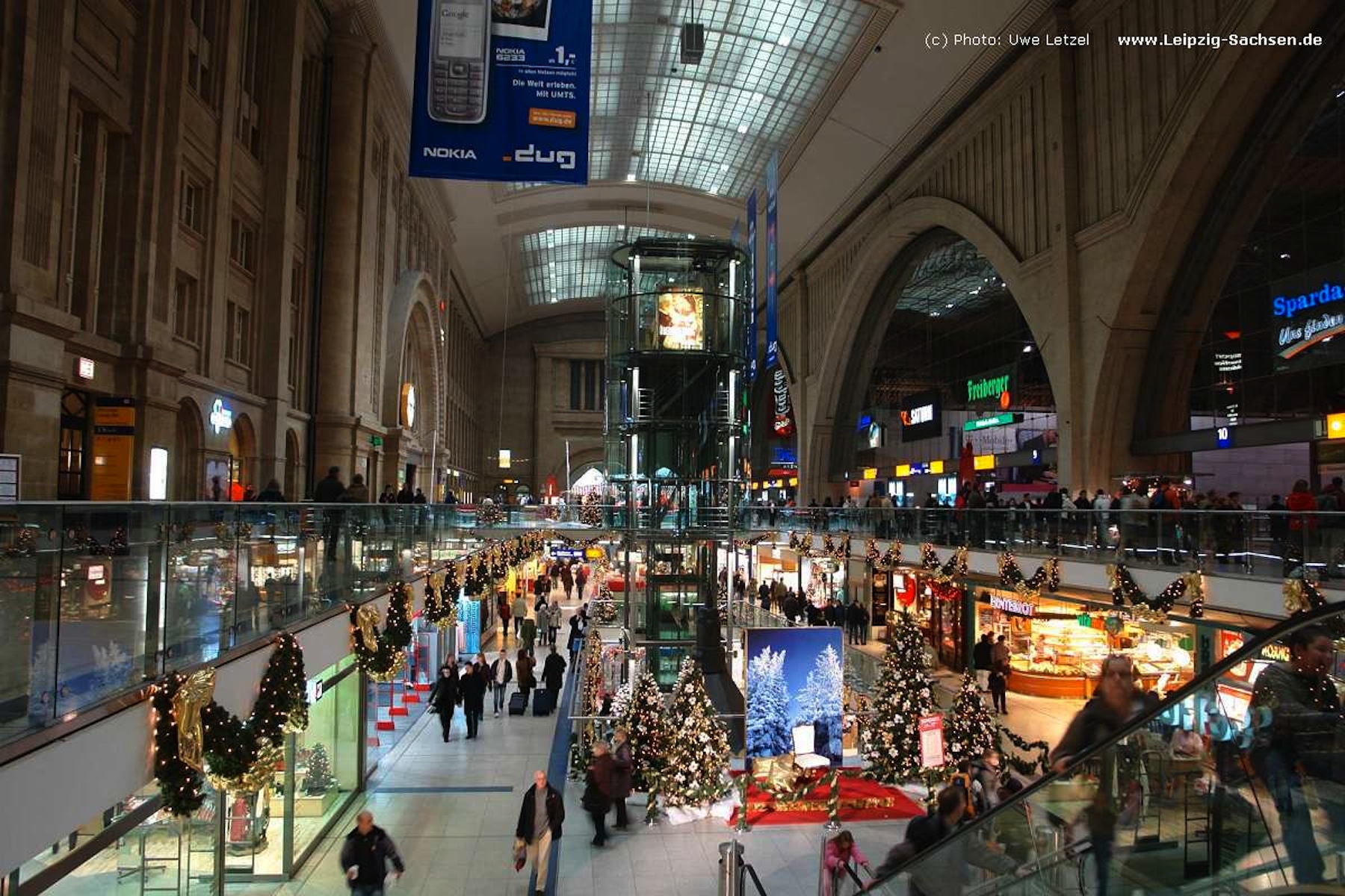 Leipzig Hauptbahnhof retail development