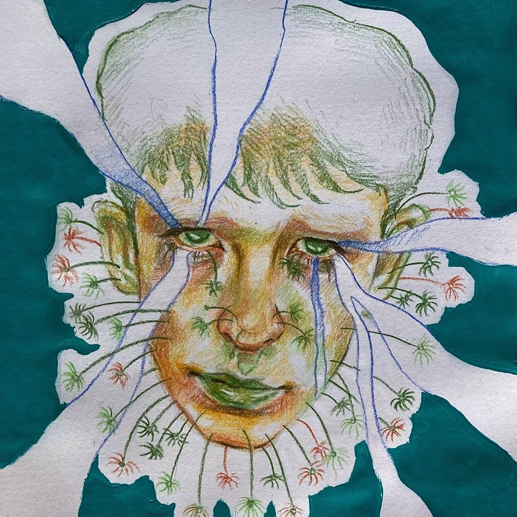 dandelion child by Rahele Megosha