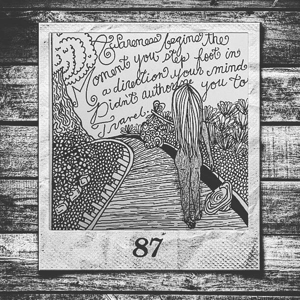 Back in the game 😎
.
.
.
Awareness begins the moment you step foot in a direction your mind didn't authorize you to travel ✈️