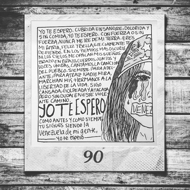 Back from under the rocks. Been real busy getting acquainted to new cities, new work life balance, and a whole new process of uncovering who I am. In that process, I've recently been exposed to close Venezuelan friends who have been victim of the str