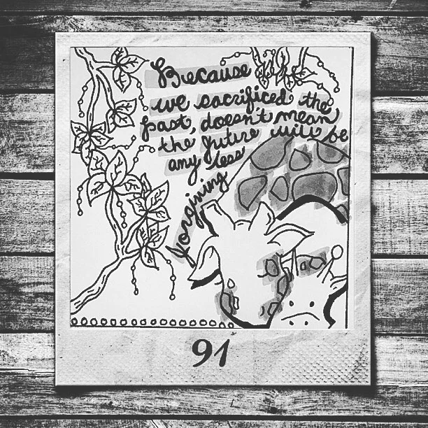 In dedication to the death of millennial dreams ✨
.
.
.
Because we've sacrificed the past, doesn't mean the future will be forgiving 👊🏼