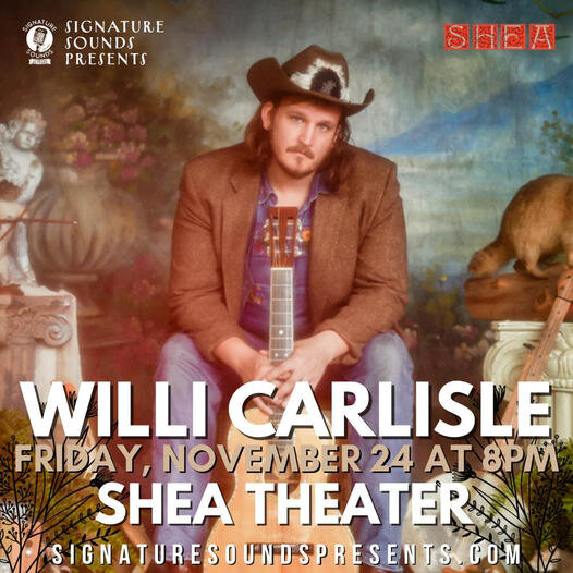 🌟 Tickets now on sale!🌟 Join us for a very special night with @willicarlisle on Friday, Nov 24 at the @sheatheater! Catch Willi's finale performance of The Peculiar Tour and be part of a live taping! 

🎫 Grab your tickets now at @signaturesoundspr