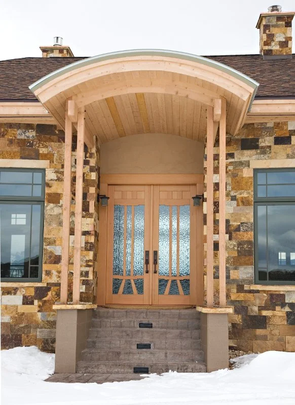 Ridgway Ouray Telluride Custom Home Entry