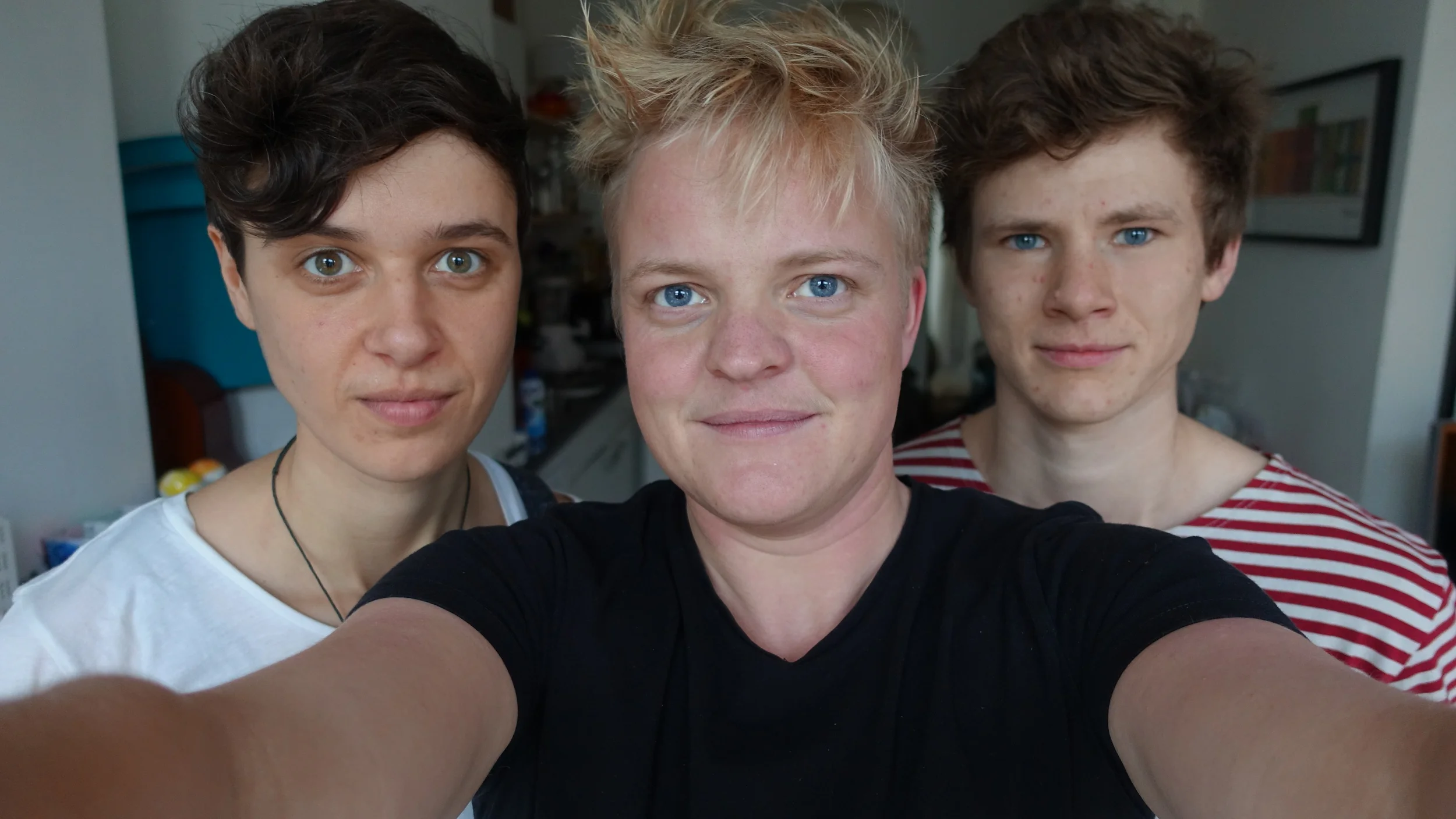 left to right: Jonah Lamers, Bart Peters and Chris Rijksen