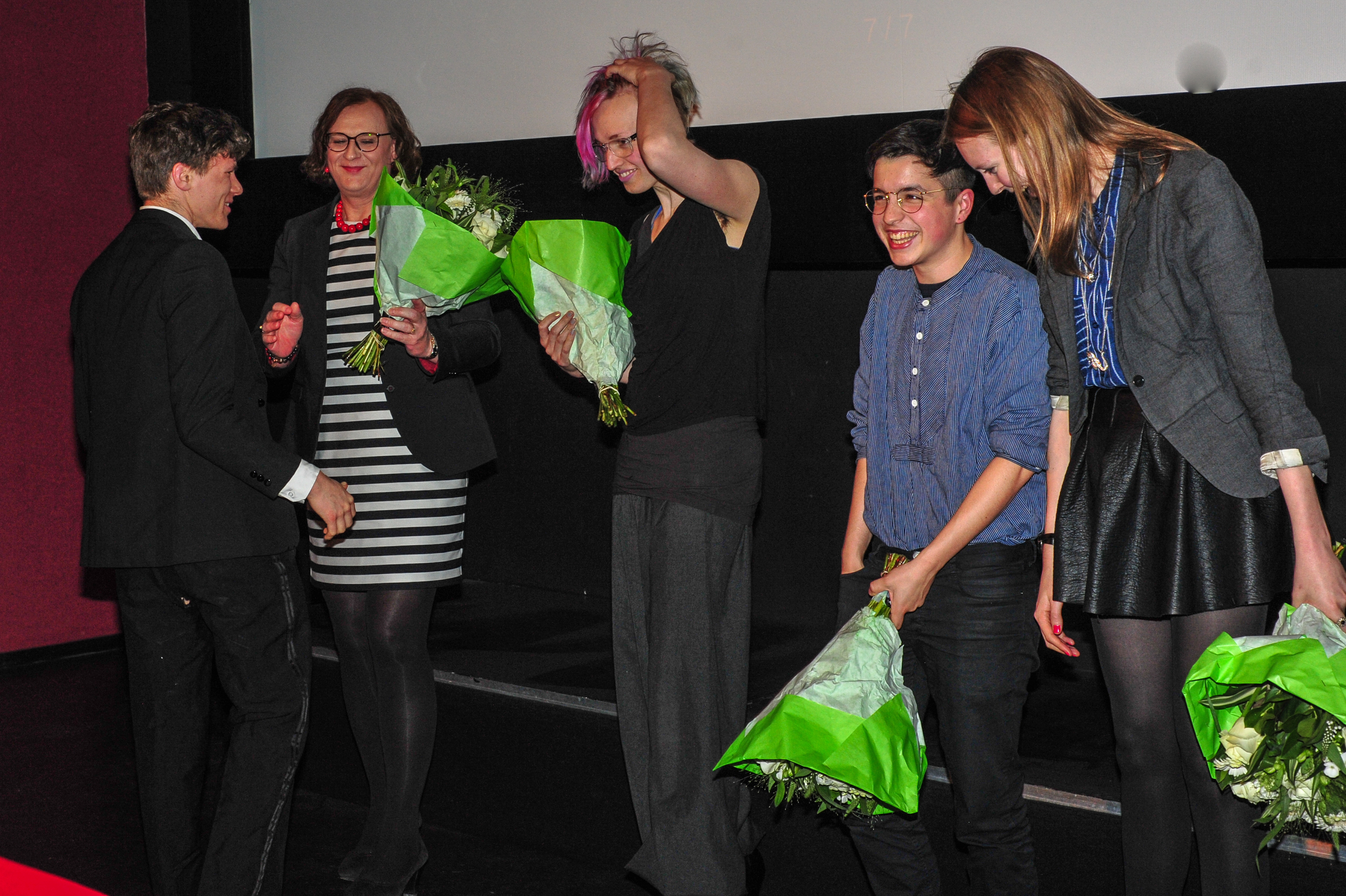 Susanne, Layne, Nathan and Suzanne get flowers, because they are amazing.