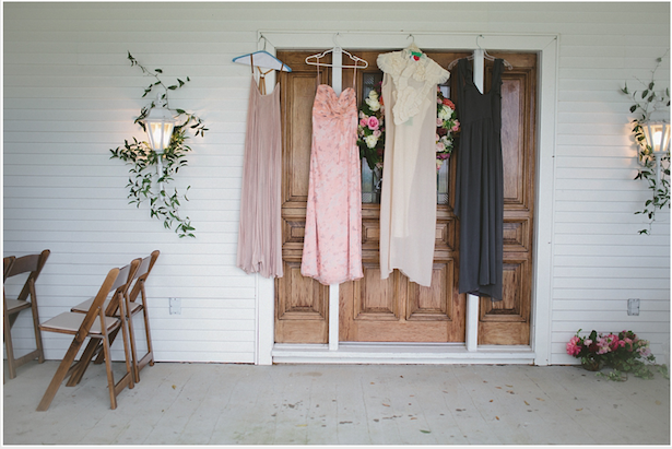 Carol Hannah Mulberry Gown real wedding