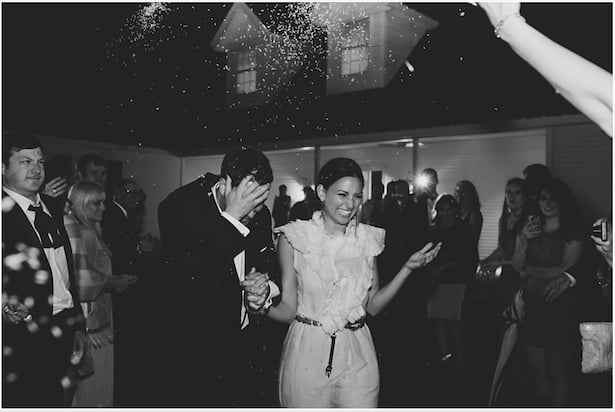 Amy makes a wedding get away!