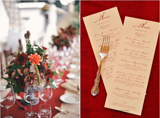 Carol Hannah - Poplar gown - Real wedding in Tuscany