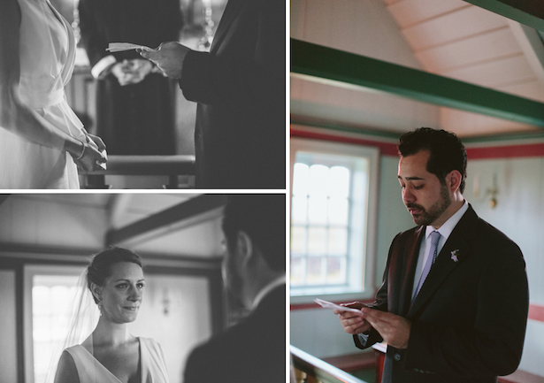 Carol Hannah - Winchester gown - Real wedding in Iceland