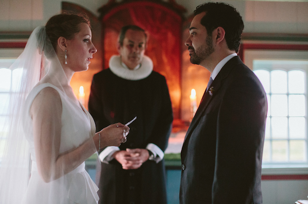 Carol Hannah - Winchester gown - Real wedding in Iceland