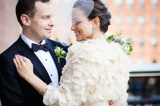 Urban Wedding; Jennifer Tabeek; Carol Hannah - Chambord Gown