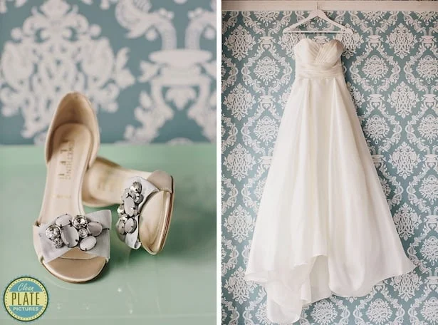 Mulberry gown + Magnolia gown 