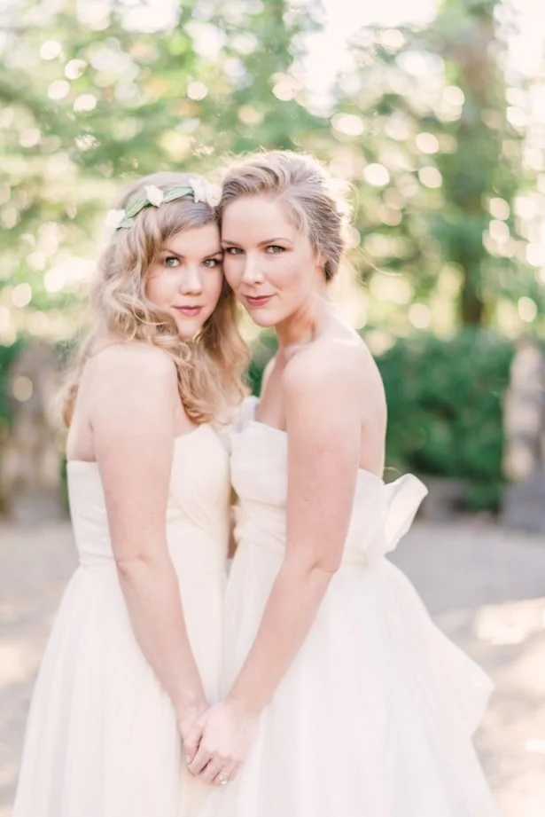 Carol Hannah Mulberry gown - Rustic White Photography - Real Wedding Inspiration