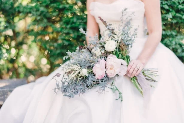 Carol Hannah Mulberry gown - Rustic White Photography - Real Wedding Inspiration