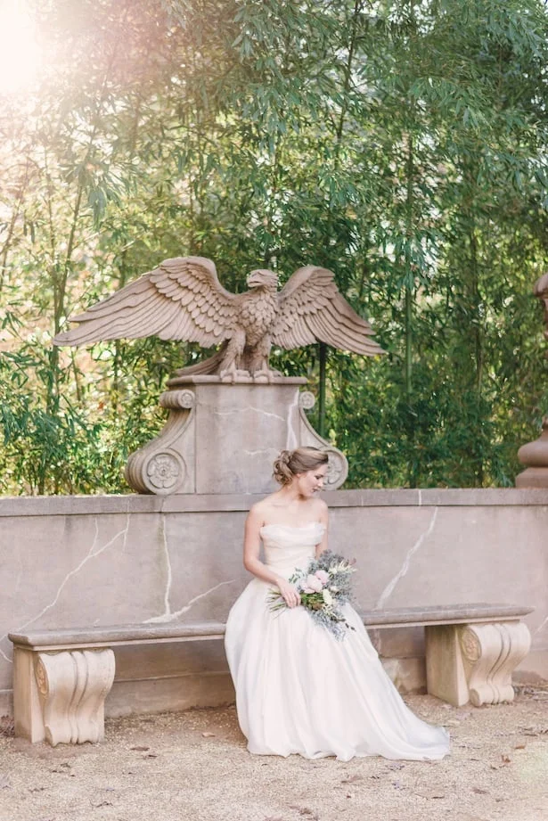 Carol Hannah Mulberry gown - Rustic White Photography - Real Wedding Inspiration