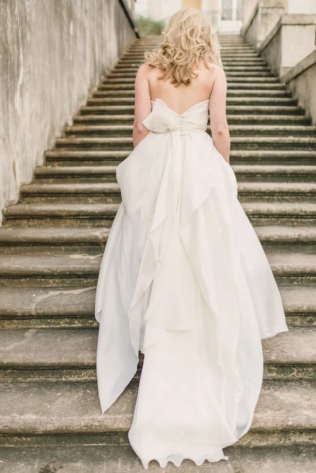 Carol Hannah Mulberry gown - Rustic White Photography - Real Wedding Inspiration