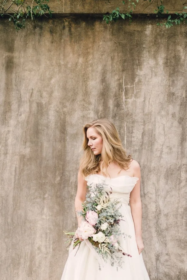 Carol Hannah Mulberry gown - Rustic White Photography - Real Wedding Inspiration