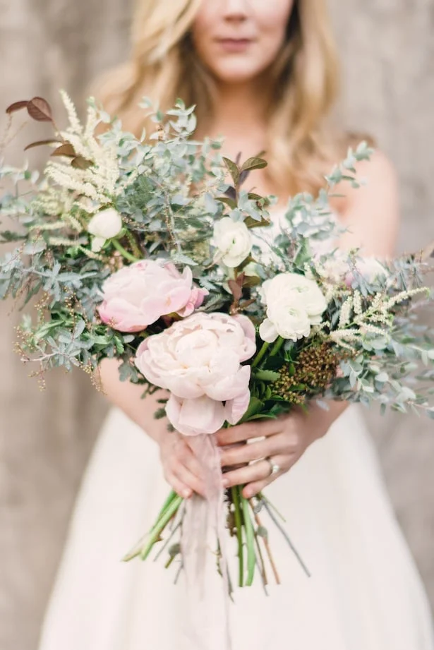 Carol Hannah Mulberry gown - Rustic White Photography - Real Wedding Inspiration