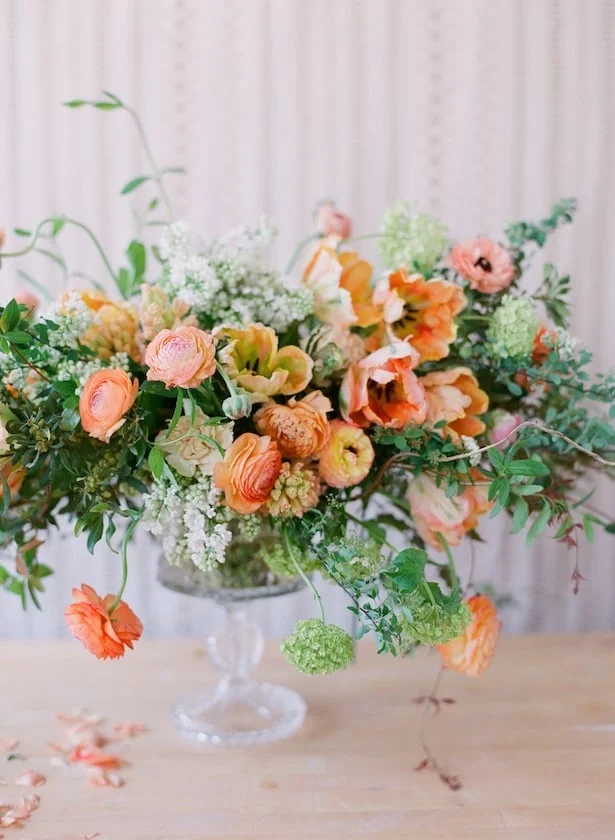 Inspiration shoot - Belmont gown - Ariella Chezar florals shot by Corbin Gurkin