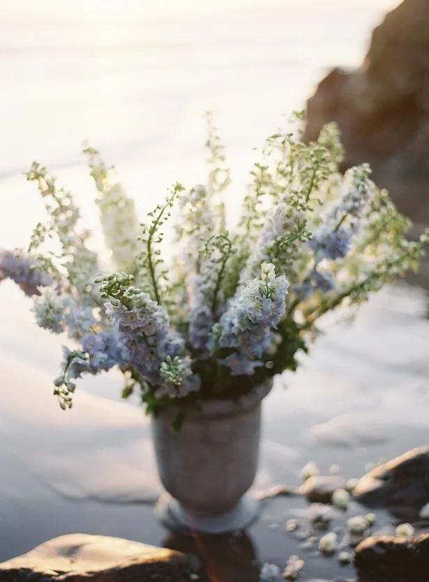 Carol Hannah Real Wedding Inspiration - Downton gown at the California Coast