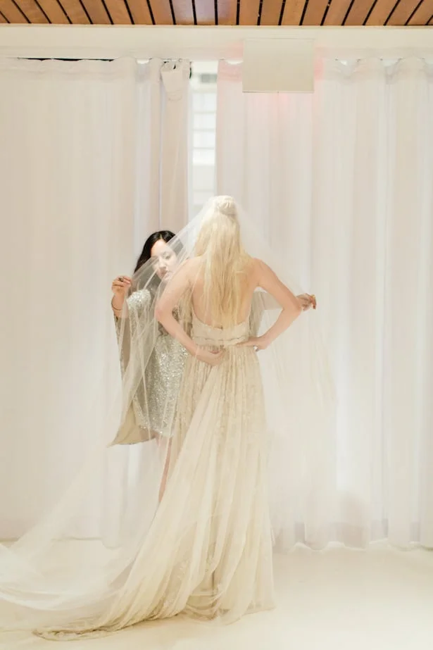 Behind the scenes Carol Hannah 2015 runway show -Chrysolite 