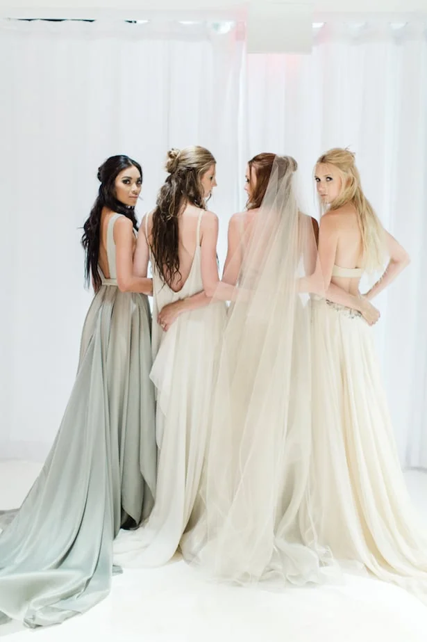 Behind the scenes Carol Hannah 2015 runway show - Azurite, Celestine, Pyrite, Gypsum
