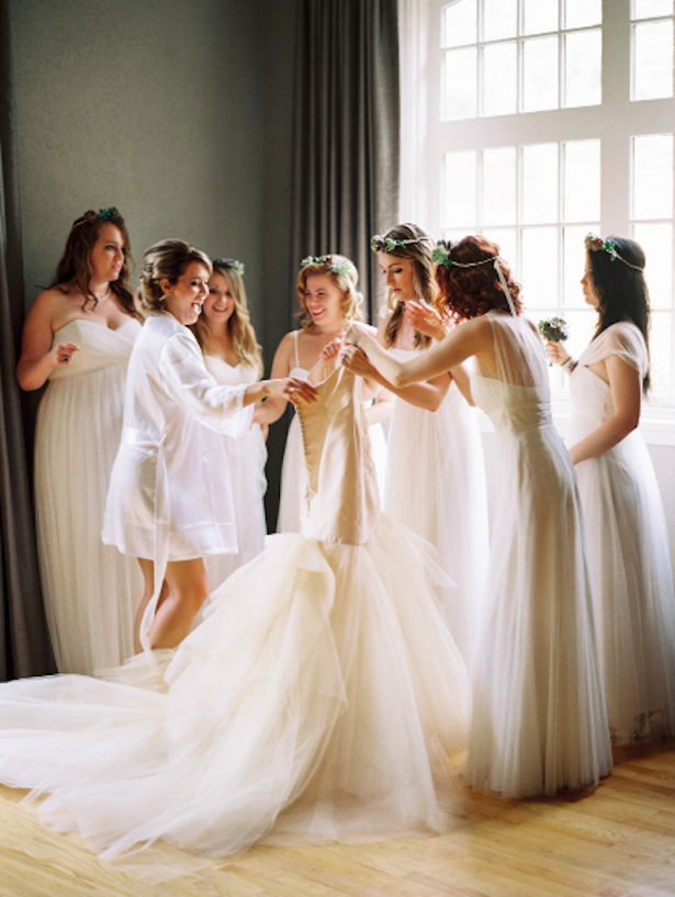 Carol Hannah Real Wedding: Fortuna Gown