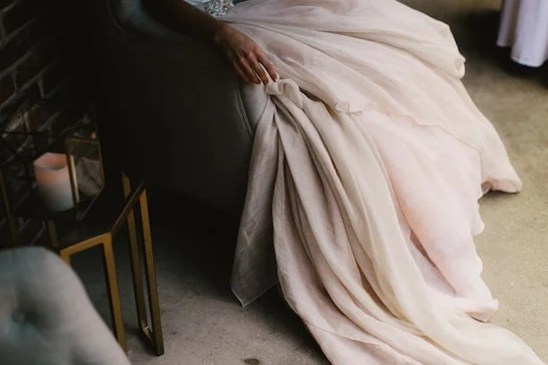 Carol Hannah Kensington gown Real Wedding