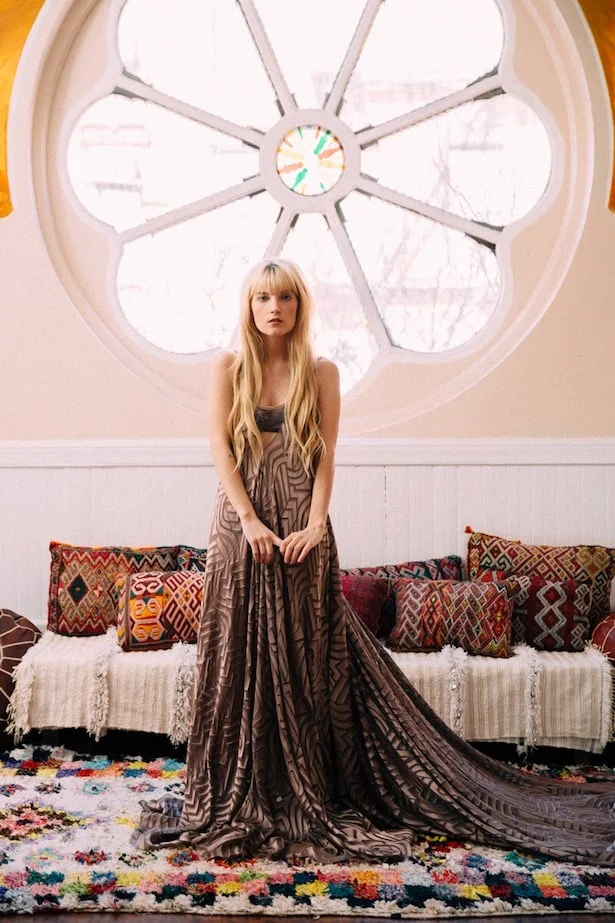 Bohemian Bridal Inspiration - The Melideos and Carol Hannah