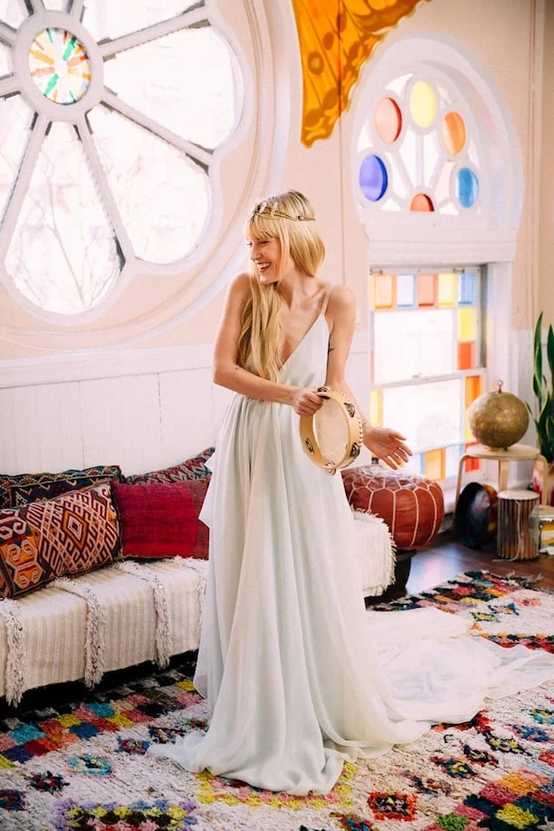 Bohemian Bridal Inspiration - The Melideos and Carol Hannah