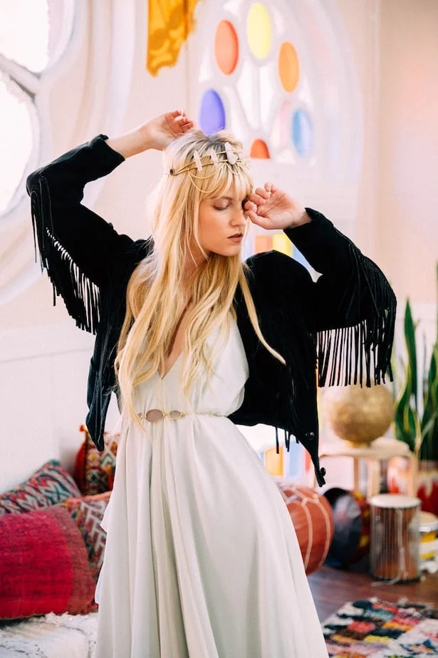 Bohemian Bridal Inspiration - The Melideos and Carol Hannah